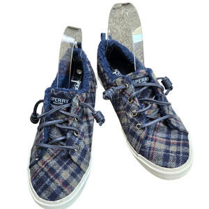 Sperry NWOB Top Siders Terry Wool Pier Wave Size 6 1/2